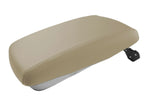 Leather Console Lid Pull Over Cover for Hyundai Genesis (2009–2014) Beige