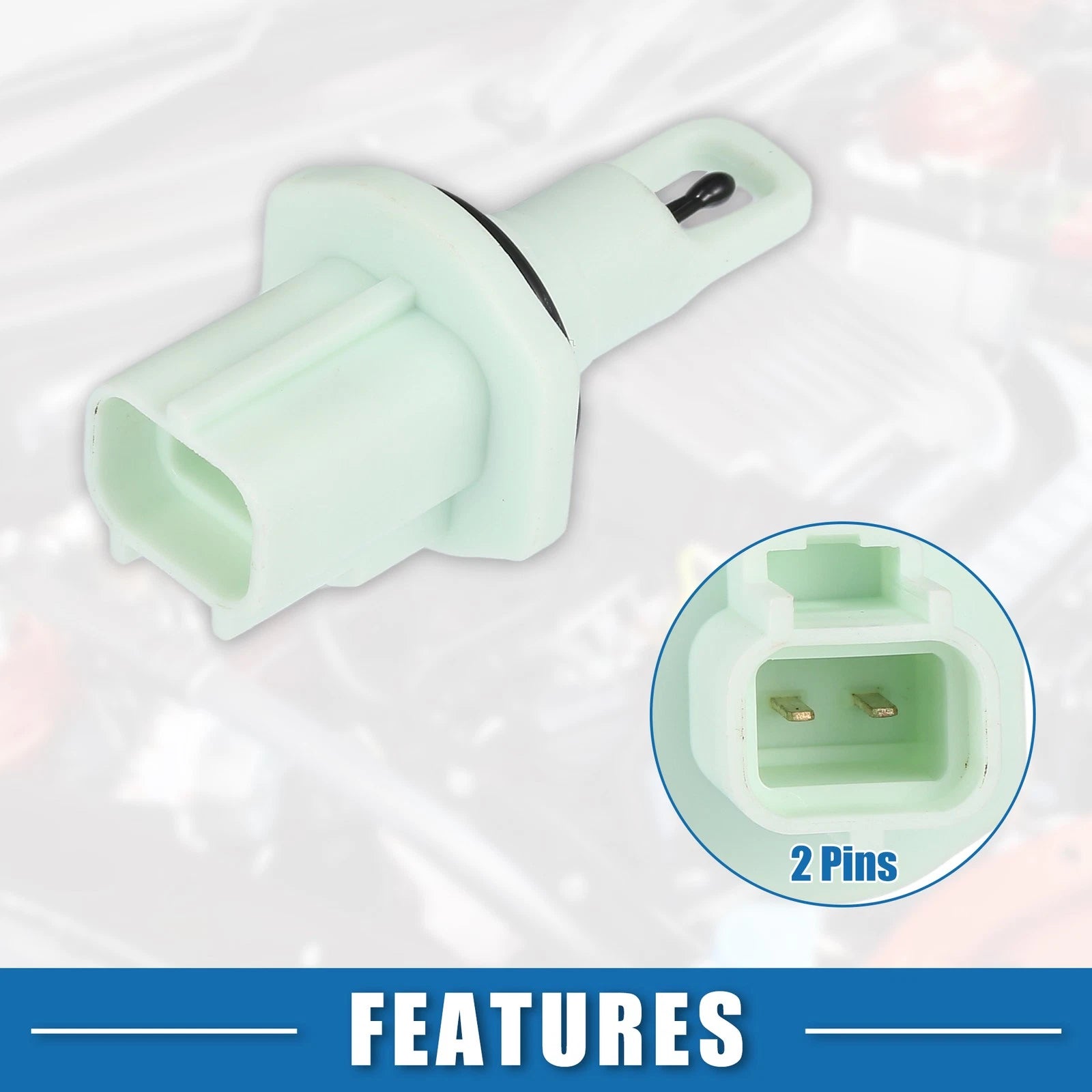 Air Intake Temperature Sensor No.F5AF12A697AA for Ford Bronco (1996)