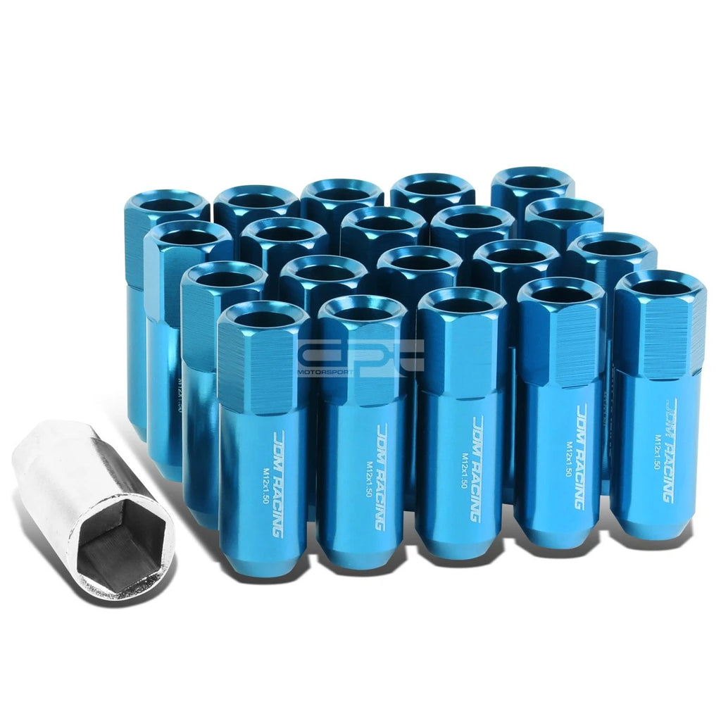 Set of 20 Anodized Wheel Lug Nuts + Adapter Key for Camry/Celica/Corolla