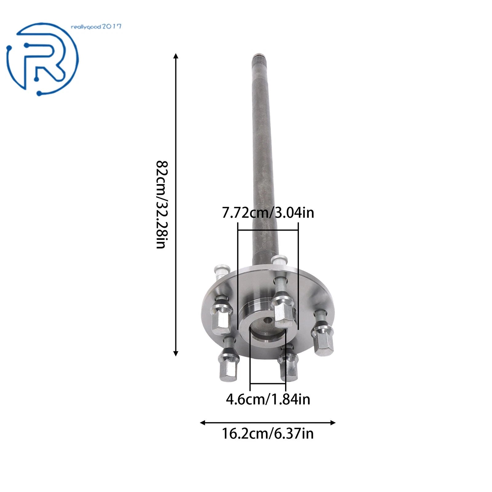Drive Axle Shaft 3507898A for Dodge Dakota Ram 2011 (Rear Passenger Side)