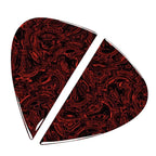 Fire Red Dashboard Side Panel Covers for Benz C Class W205 (2015-2021)