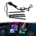 RGB Voice Control Floor Atmosphere Light for Universal Use (5V)
