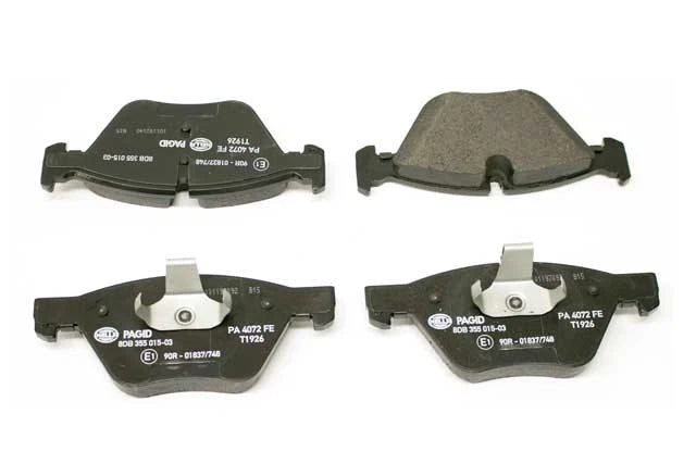 Set of 4 Hella Pagid Front Disc Brake Pads for BMW Z4, 525i (2003–2008)