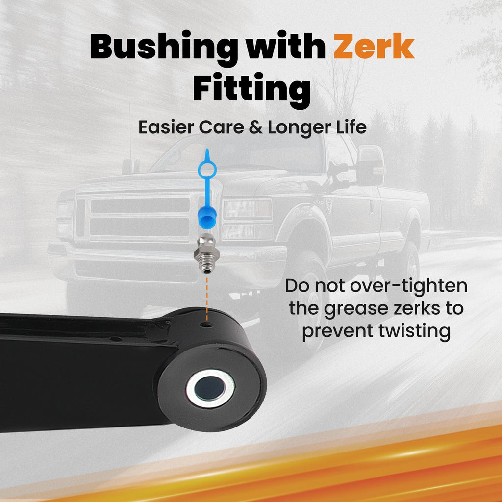 Rear Traction Bars Kit for Chevy Silverado Sierra 1500 4WD (2007–2018)