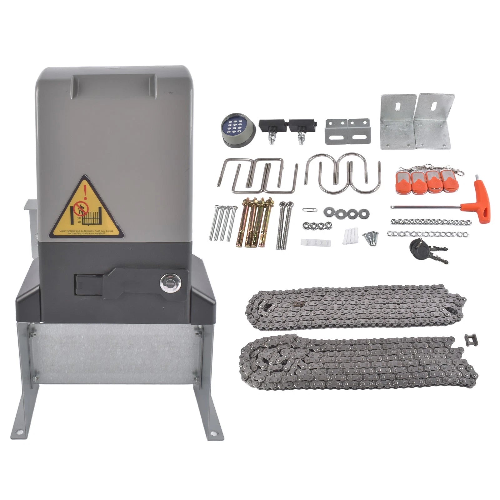 Electric Sliding Gate Opener for Automatic Gates (3300 lbs Capacity)