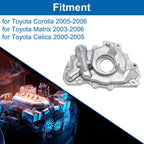 Engine Oil Pump No.1510088600 for Toyota Corolla (2005–2006)