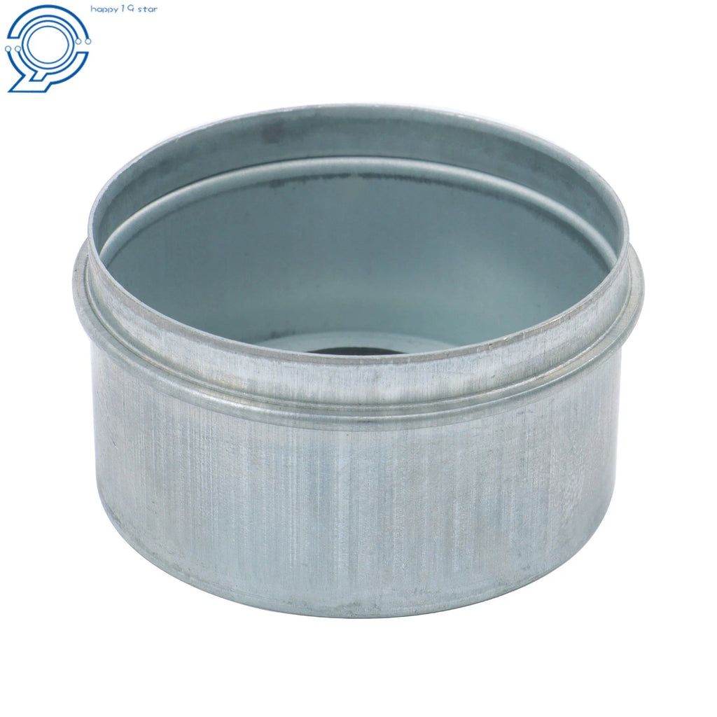 8 Lug Galvanized Boat Trailer Hub Kit with Fully Greased Bearings (7000 lb)