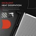Aluminum Radiator for Nissan Sentra (2007-2012)