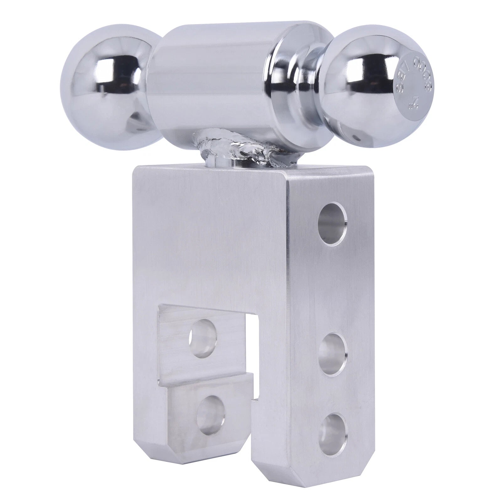 Adjustable Trailer Hitch Ball Mount for Truck (w/ Anti-Theft Lock)