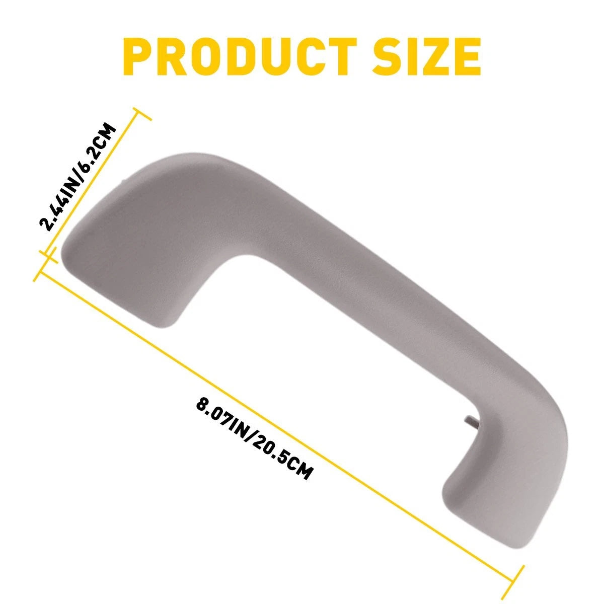 Front Inner Ceiling Pull Handle for Toyota Highlander Vios Kluger (2007–2015)