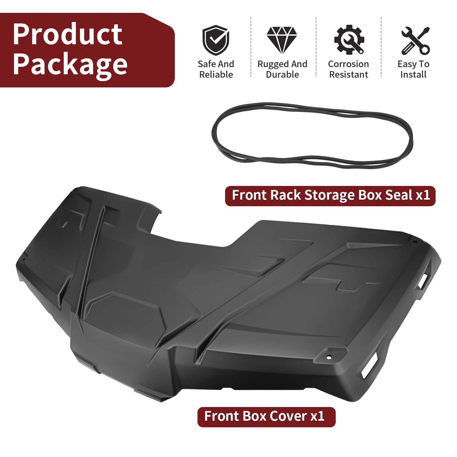 Front Box Cover Assembly for Polaris Sportsman 400 500 Hawkeye 2012-2014