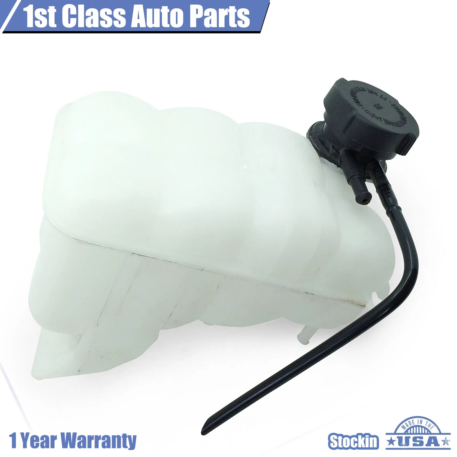 Radiator Coolant Overflow Reservoir Bottle Tank w/Cap for Land Rover ESR2935