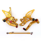 Racing Rearsets Footrest Set for Suzuki GSXR 600/750 (2011–2019)