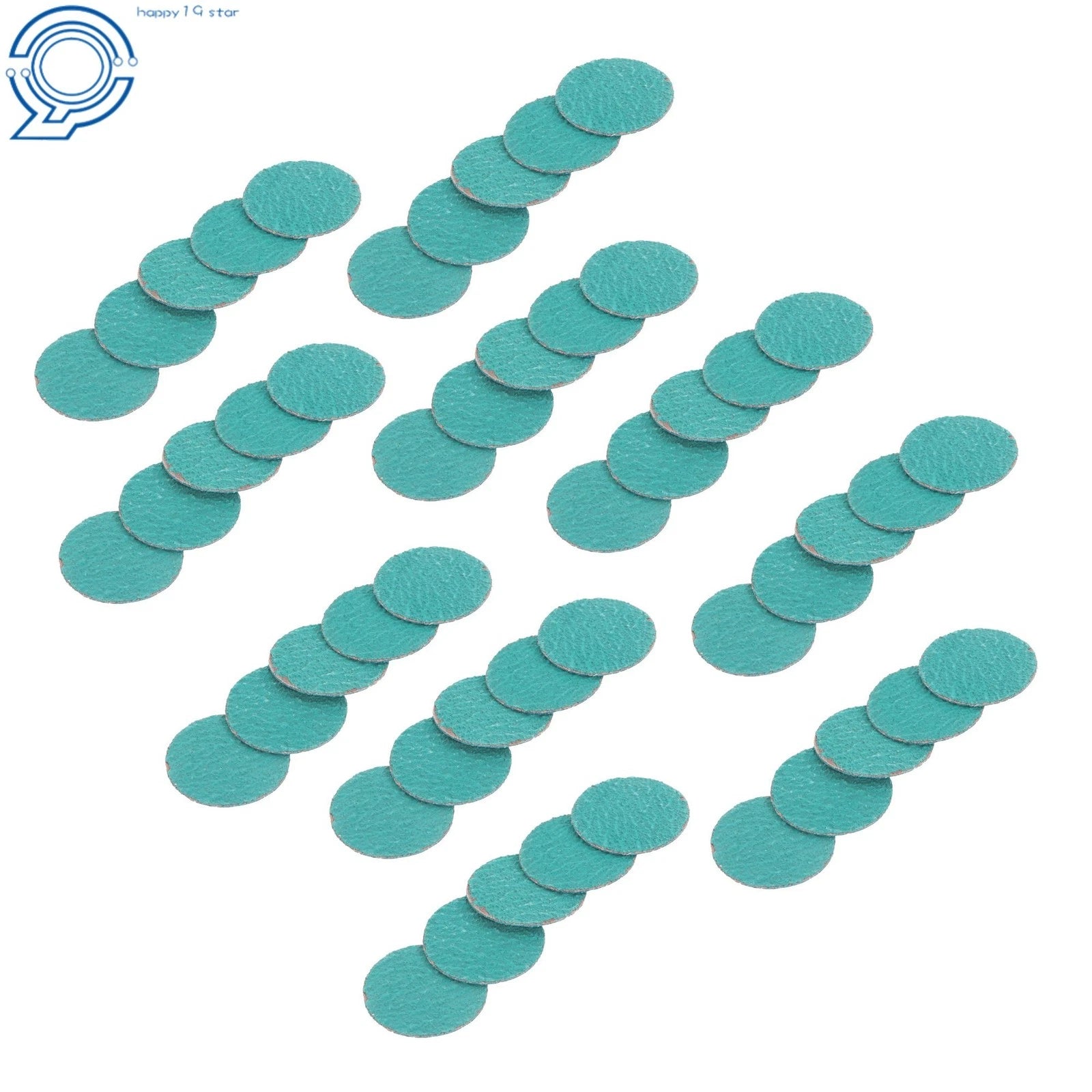 Set of 50 Quick Change Sanding Discs 2" (40 Grit) with Grind Aid