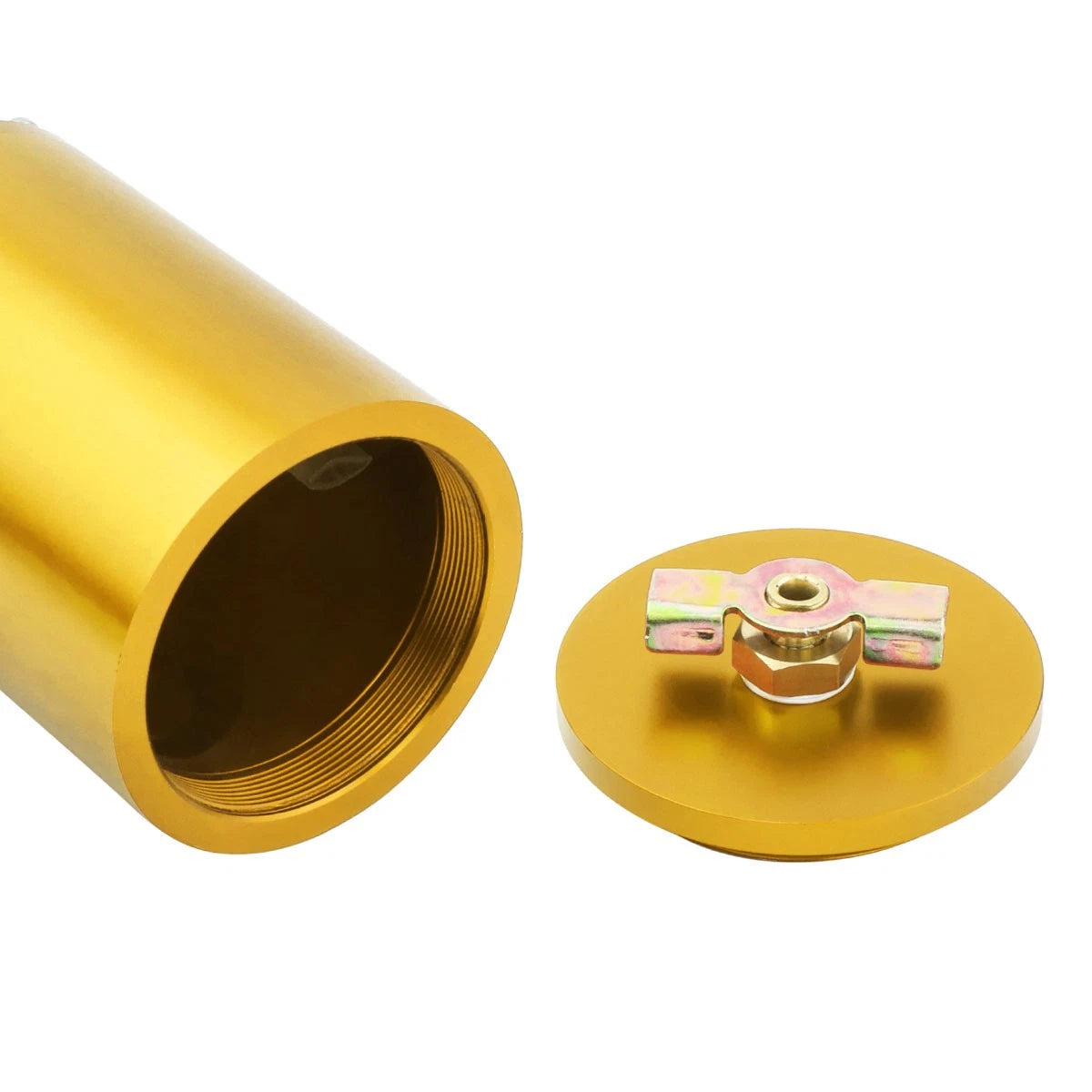 Aluminum Engine Catch Reservoir Breather Tank with Air Filter for
