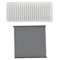 2Pcs Engine Cabin Air Filter Set for Lexus RX400h (2006–2008) 9185 CA10257 CF10132