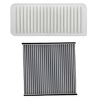 2Pcs Engine Cabin Air Filter Set for Lexus RX400h (2006–2008) 9185 CA10257 CF10132
