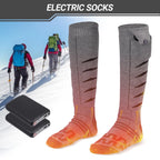 Rechargeable Electric Heated Socks 5000mAh for Men Women Winter Foot Warmer