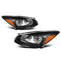 Headlight for Ford Escape (2013–2016) Black Housing Amber Corner