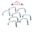 Set of 8 Fuel Injector Lines for Chevy GMC Duramax 6.6L LB7 (2001–2004)