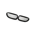 Gloss Black M-Style Front Grille for BMW 6 Series E63 (2003–2010)