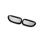 Gloss Black M-Style Front Grille for BMW 6 Series E63 (2003–2010)