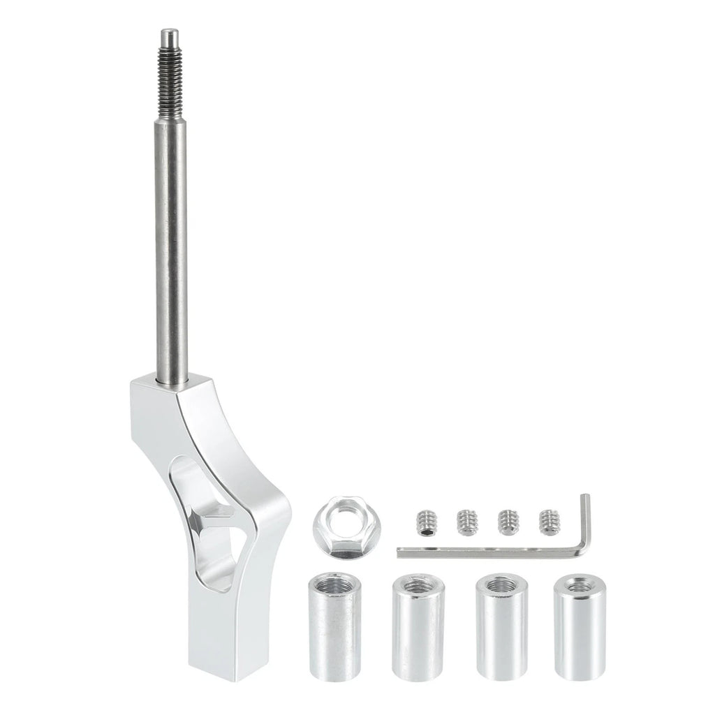 Gear Shift Knob Extender for Honda EG EK (1992–2000) M10X1.5 Silver Tone