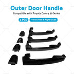 Outer Door Handles Set of 4 for Toyota Camry 36 Series (2002–2006)
