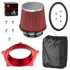 Air Filter Intake Cleaner & Guide Holder w/Bolt Kit for Yamaha YFZ450X (2008–2011)