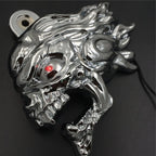 Chrome Zombie Horn Cover with LED for Harley Cowbell & V-Rod (1992–2020)