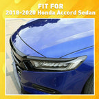 Chrome Blackout Overlay for Honda Accord (2018–2020) Front Grill Trim