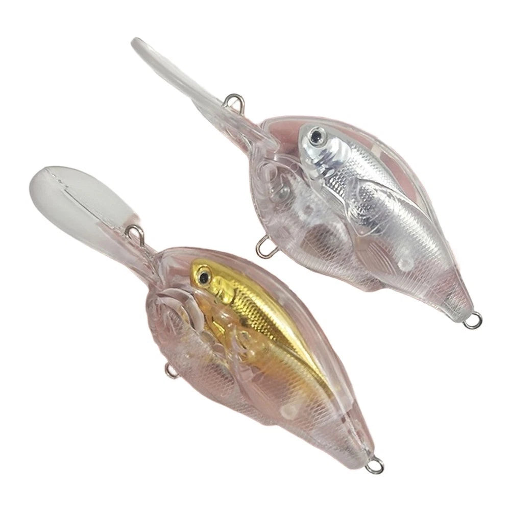 Crankbait Lure for Freshwater Fishing (Realistic Fish Shape)