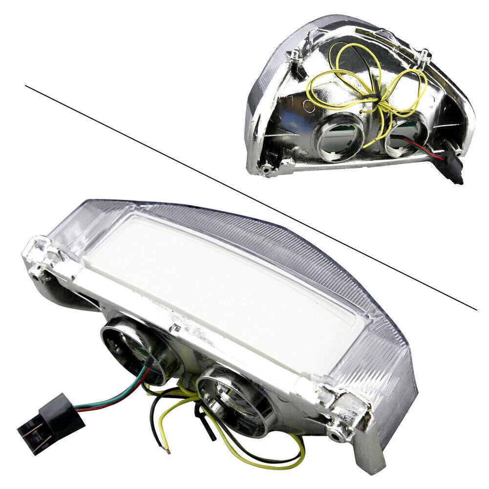 Clear LED Tail Light Taillight + Turn Signals for Honda CBR 929RR (2000–2001)