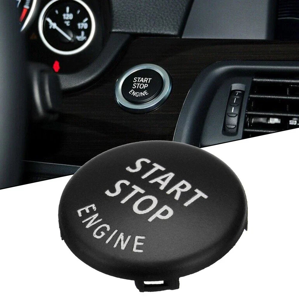 1PC Black Stop Engine Button Switch Cover for E70 X6 E71 E84 X3