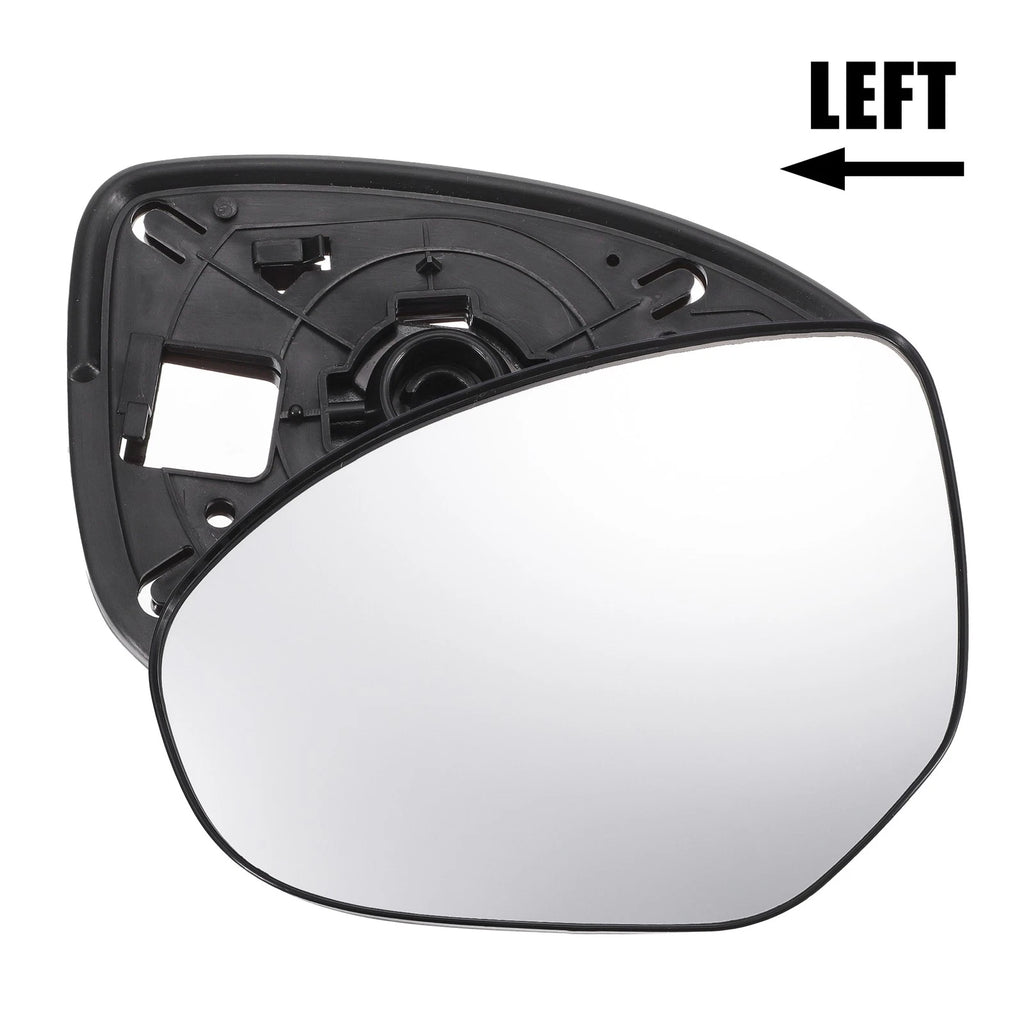 Driver Side Mirror Glass w/ Backing Plate for Mazda 2, 3 (Non-heated)