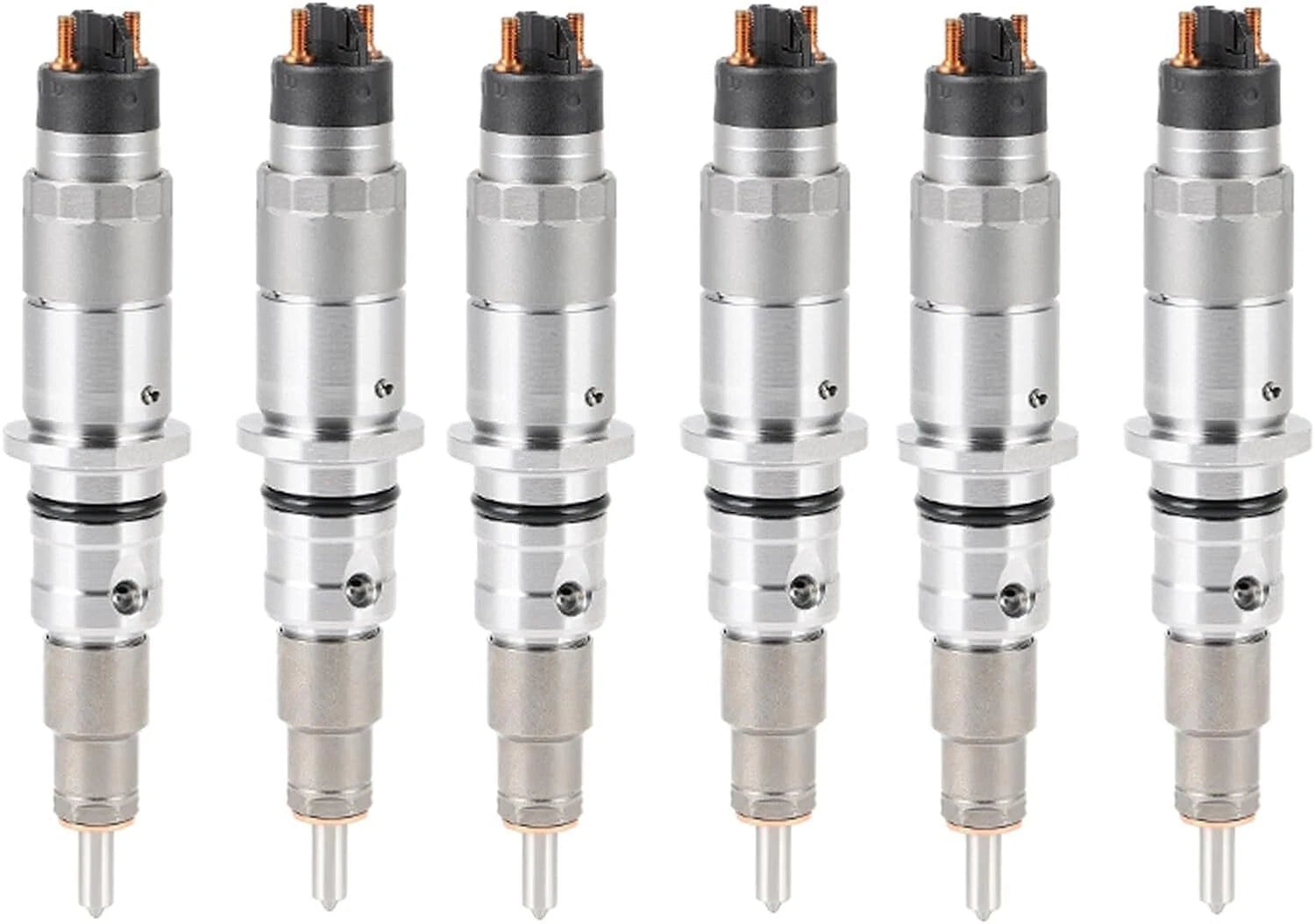 Set of 6 Fuel Injectors 0445120059 3976372 4945969 for Cummins QSB6.7