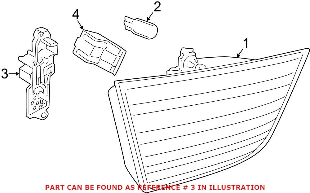 Tail Light Socket for BMW (63217288199)