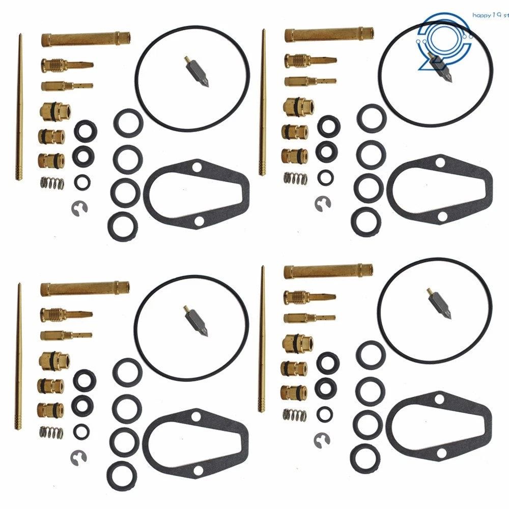 Set of 4 Carburetor Rebuild Kits for Honda CB550F CB550K (1974–1976)