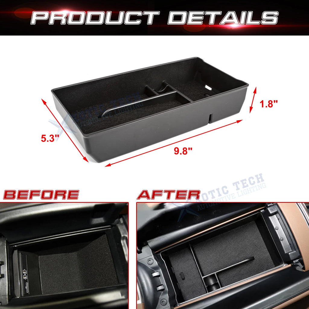 Console Armrest Box Insert Storage Case for Mercedes-Benz E-Class (2021-2023)