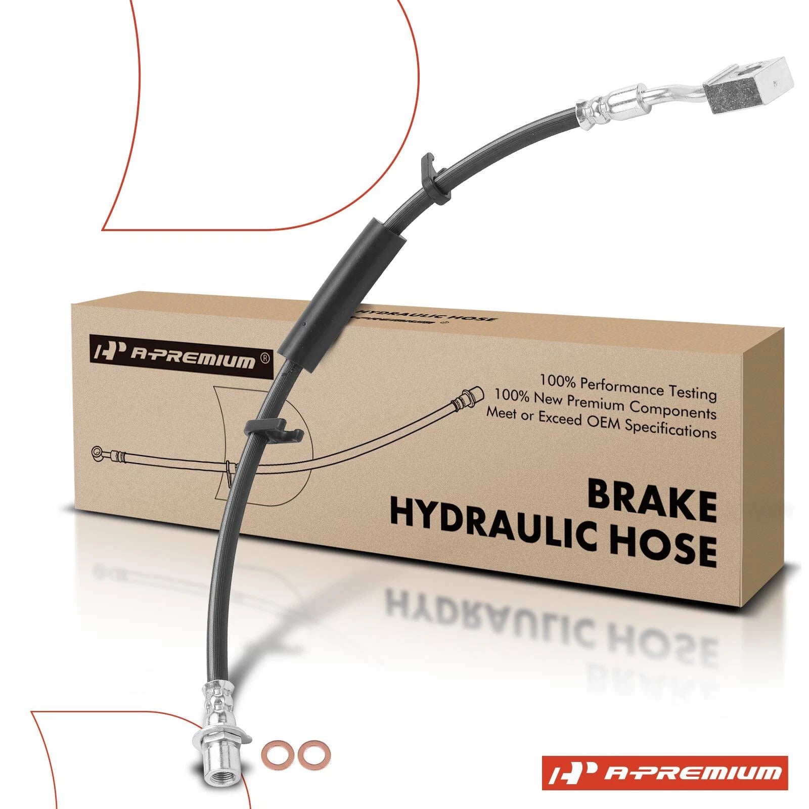 Front Left Brake Hydraulic Hose for Jeep Grand Cherokee (2011–2015)