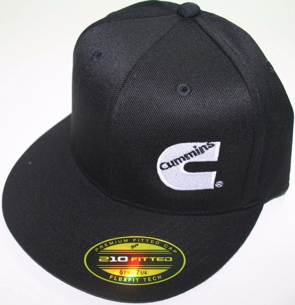 Cummins Flex Fit Flat Bill Hat for Ram (L/XL)