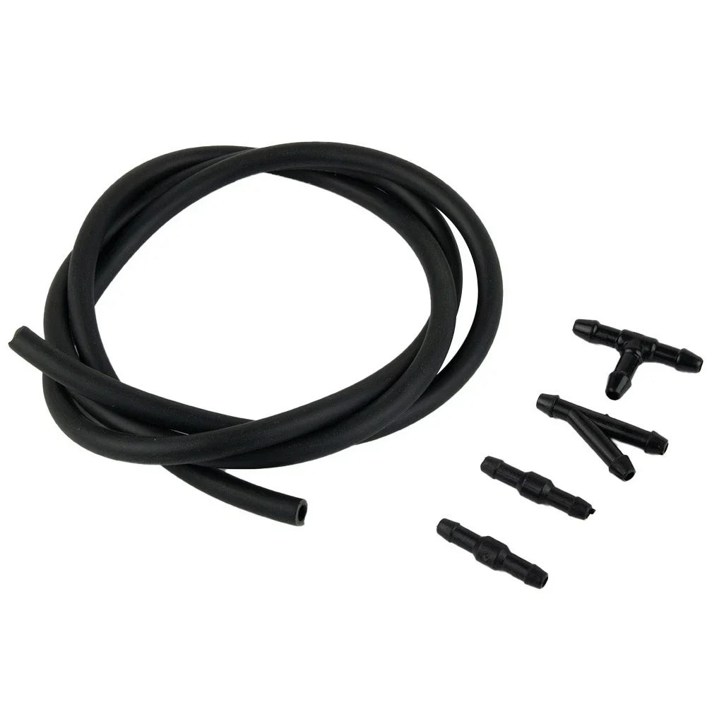 Hose Kits 100cm Wiper Accessories Hose Connectors Rubber & Plastic T-Type