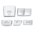 5pcs Handbrake Gear Shift Panel Switch Cover for Ford Mustang (2015–2023)