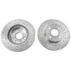 Front Slotted Dimple Drilled Disc Rotors for Corolla ZZE122 (2001–2007)