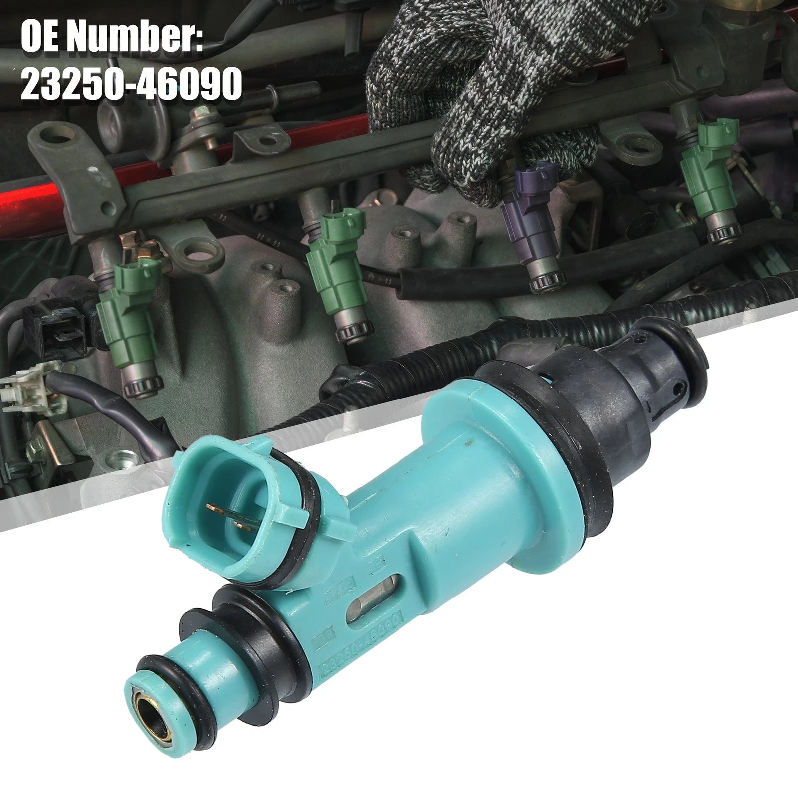 6X Fuel Injector Nozzle 23209-46090 for Lexus GS300 (1998–2005)