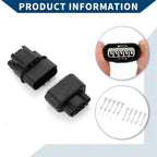5 Pin Mass Air Flow Sensor Connector Plug for Honda FK2 FK8 (2016-2021)