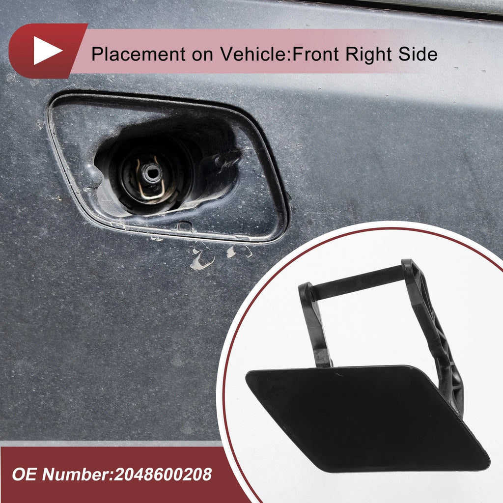Washer Nozzle Cover Cap for Mercedes-Benz GLK350 (2010–2015) Unpainted