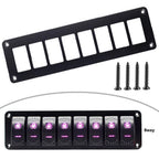 8 Gang Rocker Switch Housing for All Vehicles (Universal Fit)