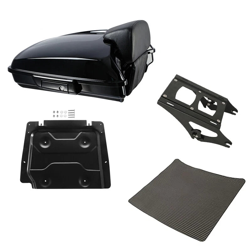 Razor Trunk Backrest Mount Plate for Harley Touring Road King Glide (2014–2026)