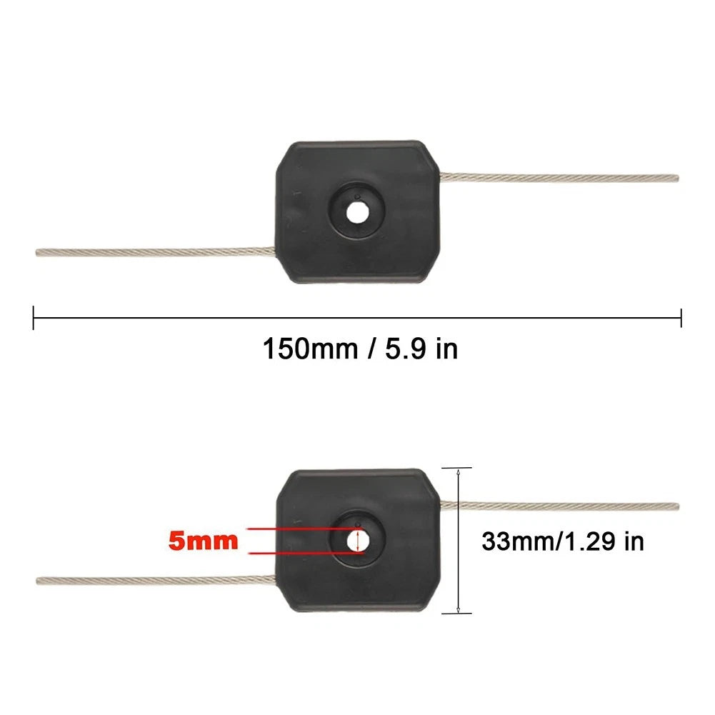 Set of 10 Trimmer Head Spools for Standard 150mm Trimmer Shafts